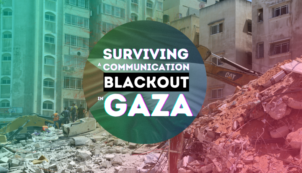featured image for communication blackout in Gaza