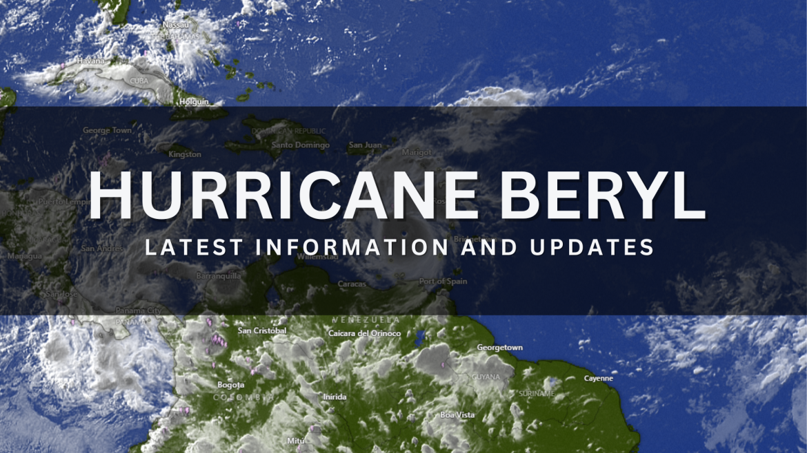 Latest updates on Hurricane Beryl 2nd and 3rd July 2024 | #HurricaneBeryl