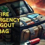 Fire emergency bugout bag