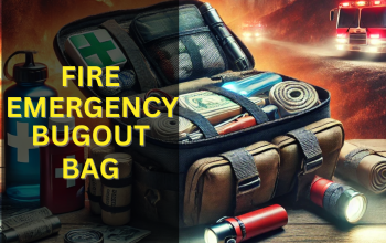 Fire emergency bugout bag