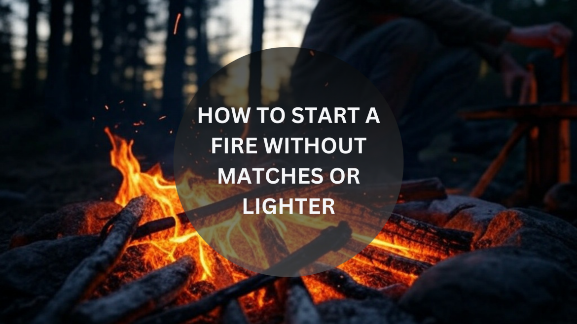 How to Start a Fire Without Matches or a Lighter