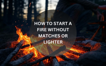 How to start a fire without matches or lighter