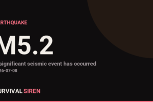 Magnitude 5.2 Earthquake Strikes Near Vanuatu