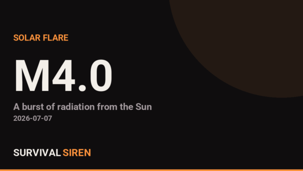 M4.0 Solar Flare Detected; Radio Blackouts Possible Today