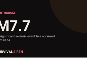 M7.7 Earthquake Strikes Indonesia; Tsunami Watch in Effect