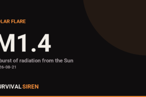 M1.4 Solar Flare Detected on the Sun