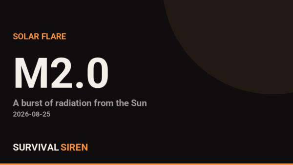 M2.0 Solar Flare Detected on the Sun