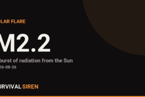 M2.2 Solar Flare Detected on the Sun