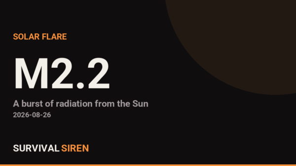 M2.2 Solar Flare Detected on the Sun