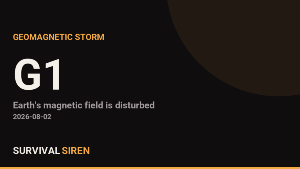 Minor Geomagnetic Storm Underway: What You Might Notice