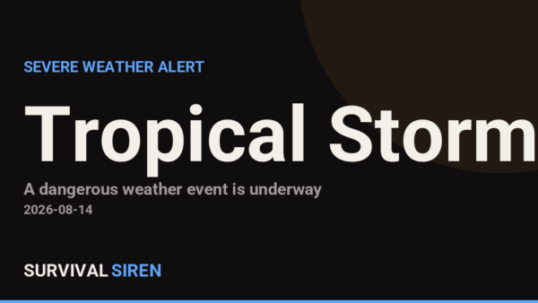 Tropical Storm Warning Issued for 19 Hawaiian Areas