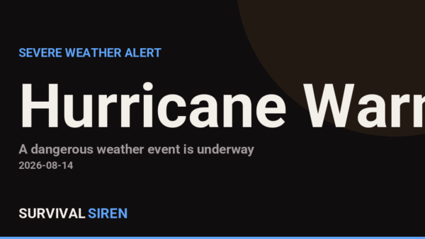 Hurricane Warning Issued for Hawaii Big Island – 12 Areas Affected
