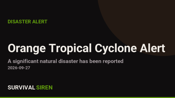 Tropical Cyclone POLO-26: Orange Alert for Mexico's Pacific Coast