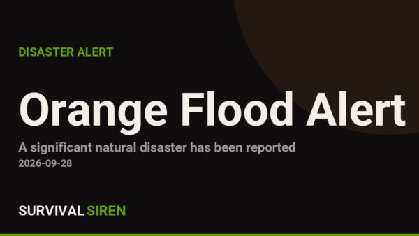 Orange Flood Alert: Major Flooding Across China Displaces Nearly 400,000