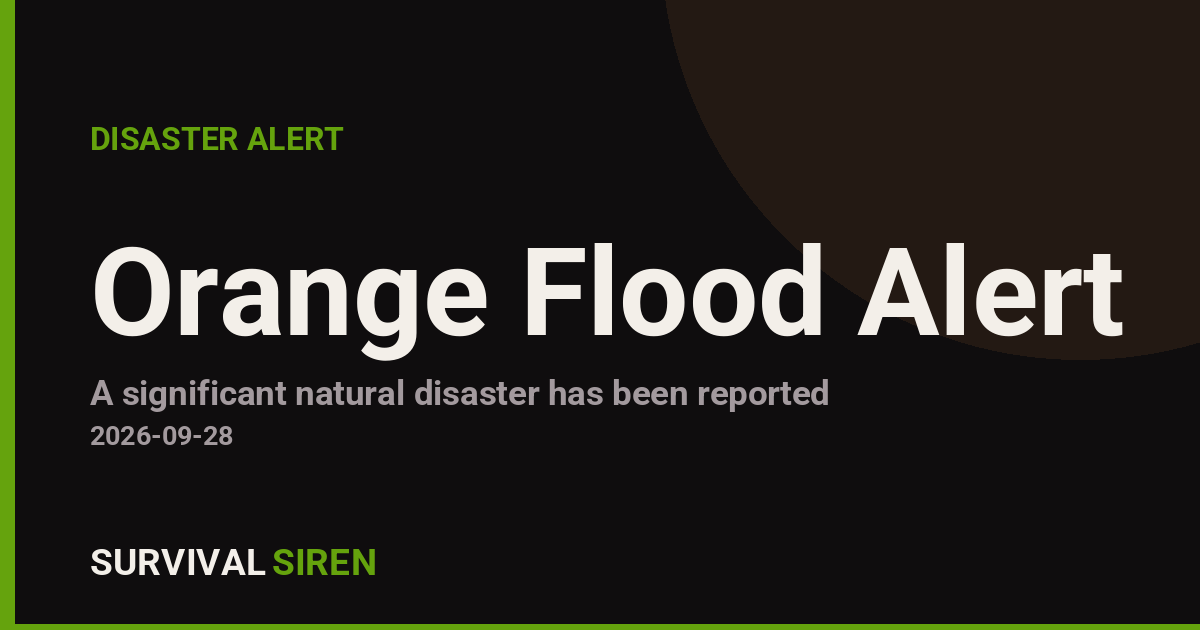 Orange Flood Alert: Major Flooding Across China Displaces Nearly 400,000