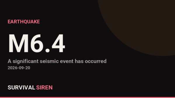 M6.4 Earthquake Strikes Near Kainantu, Papua New Guinea