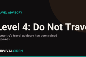 Ukraine Travel Advisory Raised to Level 4: Do Not Travel