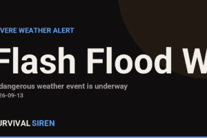 Flash Flood Warning: Worcester County, MD - Until 7:45 AM EDT Saturday