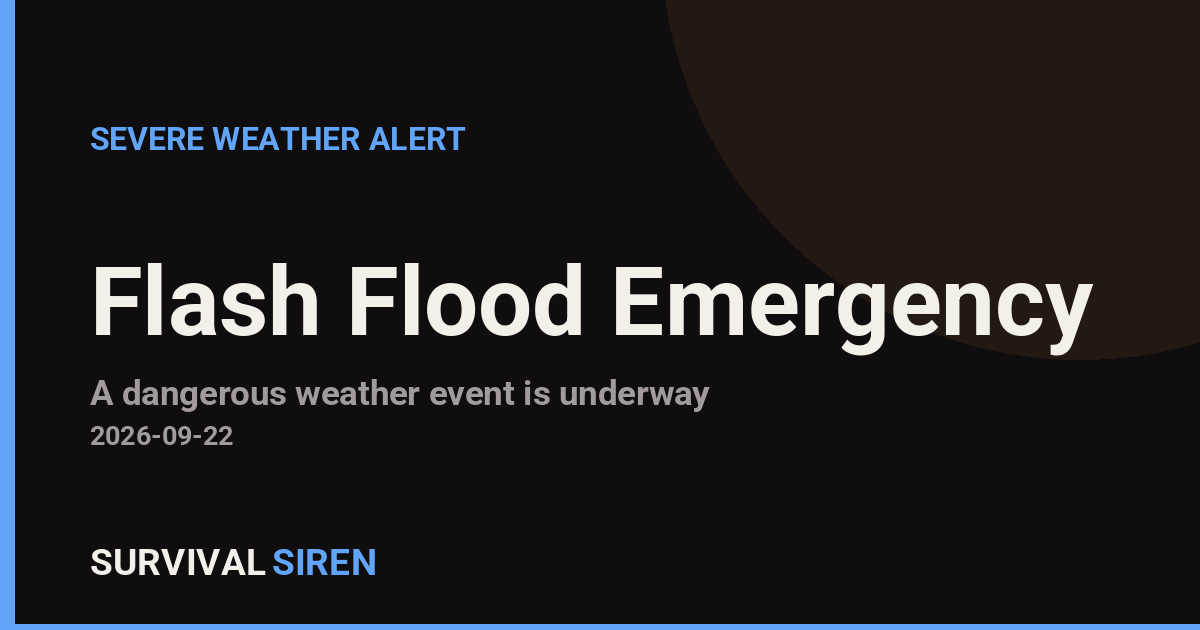 Flash Flood Emergency: Mora, New Mexico — Warning Until 4:30 PM MDT