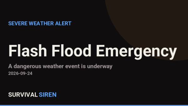 Flash Flood Emergency: Lincoln, New Mexico — Warning Until 7:30 PM MDT
