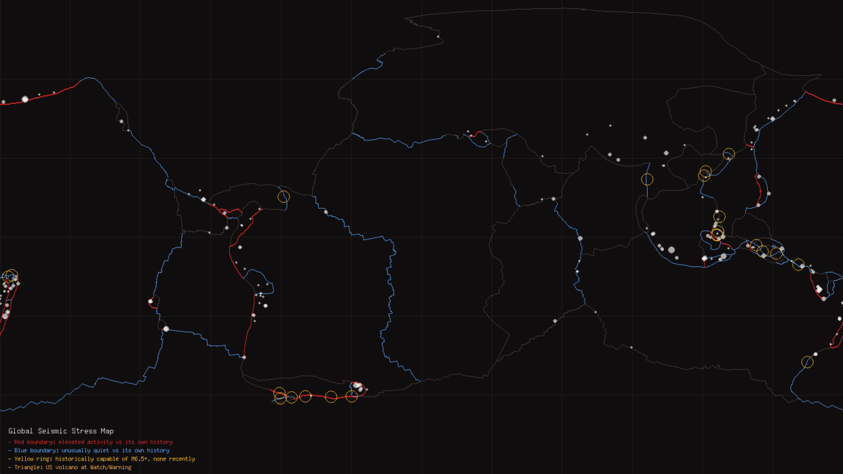 Global Seismic Stress Report - September 12, 2026