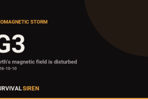 G3 (Strong) Geomagnetic Storm In Progress — Aurora Possible Across Northern US and Central Europe