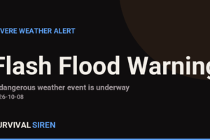 Flash Flood Warning Issued for Oahu Until 1:15 PM HST