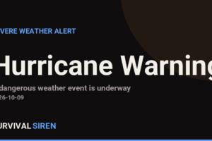 Hurricane Warning Issued for Florida Panhandle — 46 Areas Under Alert