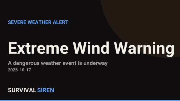 Extreme Wind Warning in Effect for Guam Until 5:30 AM ChST