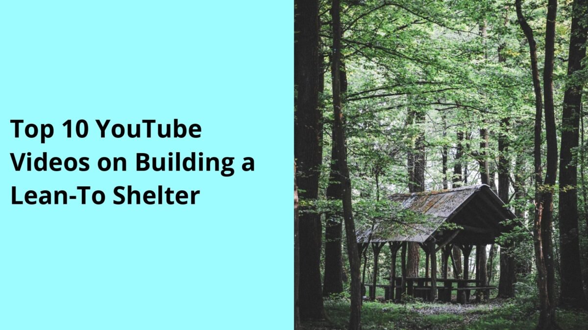 Top 10 YouTube Videos on Building a Lean-To Shelter